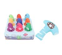 Toys de la Pêche Assortis d'enfants, Divers Numéros d'ensemble de Jouets de Pêche pour Enfants Développant la Coordination pour Le Gibier à Domicile en Tissu Doux (9 Poissons)