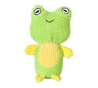 Toys de l'animal grincheux - 7 pouces en peluche à mâcher animaux pour mâcher agressifs, jouet en peluche doux interactif avec grippe intégré, jouet de chien durable pour chiots, race de race et entra