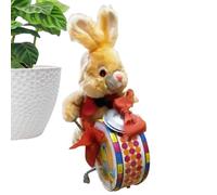 Toys de Lapin enroulé, Jouets de Lapin de Liquidation | Animal en Peluche Réinstaller des Jouets | Modèle Animal électrique interactif pour Pâques à la Maison Filles garçons Filles