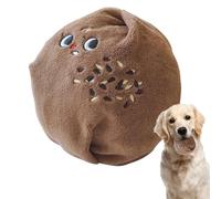 Toys de reniflement pour Chiots - Jouets en Peluche pour Chiens, Jouets pour Chiens interactifs | Mate pour l'alimentation Lente, Les Moelleux pour Les sous Forme de Pain au sésame, TRAI