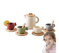 Toys de thé pour les filles de thé pour filles-roleurs | Princess Play-Play Tea Time Toy Set-Safe and Healthy Experience Toys for Children's Day, Noël et anniversaire Cadeaux