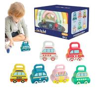 Toys de verrouillage et de clés, verrous et clés d'apprentissage numériques - Numéros de voiture correspondant aux serrures et aux touches Toys | Jeu de compétences pratiques, activités préscolaires d