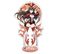 Toys Figurine d'Anime en Acrylique Mini Figurine Double Face Ambre Décoration de Bureau Stand Figurine d'action Miniature Poupée Fans Cadeau 15 cm