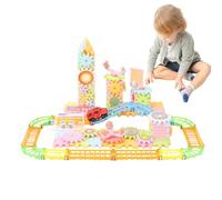 Toys Gears Toys - Ensemble d'équipement motorisé, jouet créatif du cerveau | Ingénierie de blocs de bricolage, outils d'apprentissage réutilisables, système d'assemblage intelligent pour les
