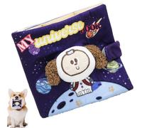 Toys grinçants pour chiens, grinçants pour chiens Livre de puzzle de chiot | Chien de dentition interactive de dentition des fournitures pour les grands et petits chiots pour animaux de compagnie