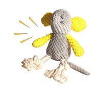 Toys grinçants pour chiens, jouets à chiens doux - Des souris grinçantes façonnent les jouets à mâcher de dentition pour le chiot,Sound crinking, fournitures de remorqueur dur pour le développement co