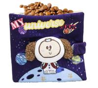 Toys grinçants pour chiens, pour chiens avec grippe Livre de puzzle de | Druny interactive animal de compagnie de chiot de chiot fournit des fournitures pour les petits chiens