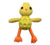 Toys grinçants pour Chiens - Toyage de Chien interactif à mâcher en Poulet en Forme de Peluche, Jouet de Pipe Souple pour Chiens de Grande/Moyenne - Jouet Stimulant et drôle pour l'entraînement Ment