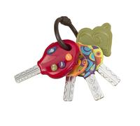toys - LucKeys - Jeu de simulation - 4 cl s textur es pour b b s et tout-petits - Lampe de poche et sons de voiture - 10 mois et plus