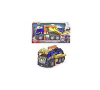 Dickie Toys Camion dépanneuse Mercedes + véhicule 26 cm à friction Sons et lumières Multicolore