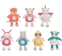 Toys Panda Veilleuse Peluche - Gamme « Bamboo » - 26 Cm S/Carte Bleu Et Beige 1er Age[Vei9271181]
