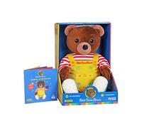 Peluche Musicale Parlante - Gipsy Toys - Petit Ours Brun - Conteur D'histoires - 28 Cm ? Marron Jaune Rouge