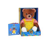 Peluche Musicale Parlante - Gipsy Toys - Petit Ours Brun - Conteur D'histoires - 28 Cm ? Marron Jaune Rouge