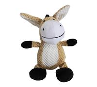 Toys pour chiens en peluche - PP coton chiens mâchant en peluche, compagnon d'âne interactif grincheux doux | Durablee Ennui Relieom Cuddle Toy pour camping Pet Shop Home Pet Shelter Daycare T