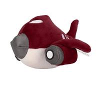 Toys pour Chiens pour Mâcher Agressifs, Chiens Toys en Peluche Joueins Squeaky Toys Trew Toys Interactive AirPlan (Purple)