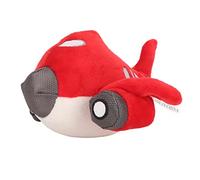 Toys pour Chiens pour Mâcher Agressifs, Chiens Toys en Peluche Joueins Squeaky Toys Trew Toys Interactive AirPlan (Rouge)