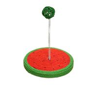 Toys Sisal pour chats, sisal chat jouet - Gite de sol Grading Pads | Boîte à gratter de chat à la balle de printemps mignonne, coussinets de grabuation pour le sol pour protecteur de meubles pour mur,
