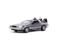Jada Voiture miniature DeLorean Time Machine Retour vers le futur 2 1:24 avec lumières