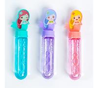 Toyseum Lot de 24 sacs de fête pour enfants motif sirène à bulles (3 variantes de motifs) (TOY-BUB-24)