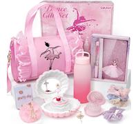 Toyssa Sac de Sport pour Fille 5-12 Ans Boîte à Musique, Carnet Secret, Bouteille d'Eau, Collier Porte-Clés - Idée Anniversaire