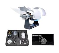 ToysWeltX SKYMECHMAN 1/24 Scale A38X Turbofan Engine Model Kit - Moteur de simulation en résine imprimé 3D à vitesse variable - Montage DIY Nacelle - Affichage de bureau pour science mécanique