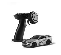 ToysWeltX Voiture de drift RC à l'échelle 1:43 avec 2,4 GHz et commande entièrement proportionnelle, véhicule RC avec traction intégrale permanente et suspension indépendante, éclairage de simulation