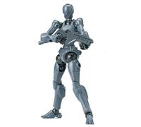 TOYVERSE Cheik Mainland 1/18 Figura Model Kit A Strong Attack Superhuman Grey, 2 pièces, articulations mobiles, modèle de personnage, à partir de 15 ans