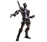 TOYVERSE Cheik Mainland 1/18 Figura Model Kit A Strong Attack Superhuman Metal Black, 2 pièces, articulations mobiles, modèle de personnage, à partir de 15 ans