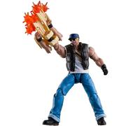 TOYVERSE JOYTOY 1/18 Figurine d'action, SNK KOF 98UM, Ikari Warriors Team Clark Still, Articulations Mobiles Modèle de Personnage, 15 Ans et Plus