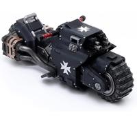 TOYVERSE JOYTOY 1/18 Figurine d'action Warhammer 40,000, Black Templars Outriders, Articulations Mobiles Modèle de Personnage, 15 Ans et Plus