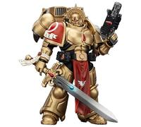 TOYVERSE JOYTOY 1/18 Figurine d'action Warhammer 40,000, Blood Angels Sanguinary Guard 1 with Inferno Pistol and Encarmine Blade, Articulations Mobiles Modèle de Personnage, 15 Ans et Plus
