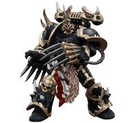 Toyverse JOYTOY 1/18 Figurine d'action Warhammer 40,000, Chaos Space Marines Black Legion Chosen with Lightning Claws, Articulations Mobiles Modèle de Personnage, 15 Ans et Plus