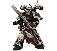 Toyverse JOYTOY 1/18 Figurine d'action Warhammer 40,000, Chaos Space Marines Black Legion Chosen with Combi-melta and chainsword, Articulations Mobiles Modèle de Personnage, 15 Ans et Plus