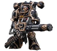 TOYVERSE JOYTOY 1/18 Figurine d'action Warhammer 40,000, Chaos Space Marines Black Legion Havocs Marine 03, Articulations Mobiles Modèle de Personnage, 15 Ans et Plus