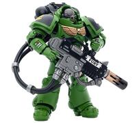 TOYVERSE JOYTOY 1/18 Figurine d'action Warhammer 40,000, Salamanders Eradicators Sergeant Bragar, Articulations Mobiles Modèle de Personnage, 15 Ans et Plus