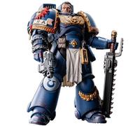 TOYVERSE JOYTOY 1/18 Figurine d'action Warhammer 40,000, Space Marine 2, Ultramarines Lieutenant Titus Collectors Edition, Articulations Mobiles Modèle de Personnage, 15 Ans et Plus