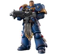 TOYVERSE JOYTOY 1/18 Figurine d'action Warhammer 40,000, Space Marine 2, Ultramarines Sergeant Gadriel Collectors Edition, Articulations Mobiles Modèle de Personnage, 15 Ans et Plus