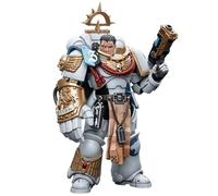 TOYVERSE JOYTOY 1/18 Figurine d'action Warhammer 40,000, Space Marines White Consuls Captain Messinius, Articulations Mobiles Modèle de Personnage, 15 Ans et Plus