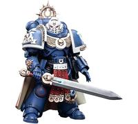 TOYVERSE JOYTOY 1/18 Figurine d'action Warhammer 40,000, Ultramarines Primaris Captain, Articulations Mobiles Modèle de Personnage, 15 Ans et Plus
