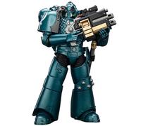 Toyverse JOYTOY 1/18 Figurine d'action Warhammer The Horus Heresy, Alpha Legion Headhunter with Banestrike Combi-Bolter and Power Dagger, Articulations Mobiles Modèle de Personnage, 15 Ans et Plus