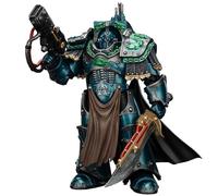 Toyverse JOYTOY 1/18 Figurine d'action Warhammer The Horus Heresy, Alpha Legion Legion Praetor in Cataphractii Terminator Armour, Articulations Mobiles Modèle de Personnage