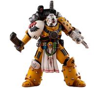 TOYVERSE JOYTOY 1/18 Figurine d'action Warhammer The Horus Heresy, Imperial Fists Legion Apothecary, Articulation Mobile, 15+