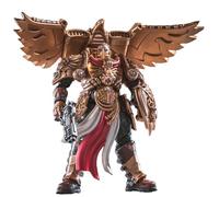 TOYVERSE JOYTOY 1/18 Figurine d'action Warhammer The Horus Heresy, Legio Custodes Custodian Venatari Squad Venatari with Kenetic Destroyer 1, Articulations Mobiles Modèle de Personnage, 15 Ans et Plus