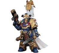 Toyverse JOYTOY 1/18 Figurine d'action Warhammer The Horus Heresy, Ultramarines Legion Praetor with Power Sword and Volkite Serpenta, Articulations Mobiles Modèle de Personnage, 15 Ans et Plus
