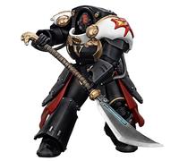 TOYVERSE JOYTOY 1/18 Figurine d'action Warhammer The Horus Heresy, White Scars Ebon Keshig Terminator 1 avec Power Glaive, articulation mobile, 13,7 cm, 15 ans et plus