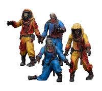 TOYVERSE JOYTOY 1/25 Action Toys, Dark Source Zombie Figure Biochemical Lab Team, Convient pour Halloween Articulated Miniature Model, 15 Ans et Plus