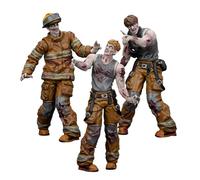 TOYVERSE JOYTOY 1/25 Action Toys, Dark Source Zombie Figure Firefighters, Convient pour Halloween Articulated Miniature Model, 15 Ans et Plus