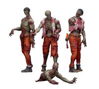 TOYVERSE JOYTOY 1/25 Action Toys, Dark Source Zombie Figure Mechanic Team, Convient pour Halloween Articulated Miniature Model, 15 Ans et Plus