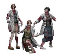 TOYVERSE JOYTOY 1/25 Action Toys, Dark Source Zombie Figure Medics, Convient pour Halloween Articulated Miniature Model, 15 Ans et Plus