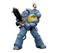 TOYVERSE JOYTOY Warhammer 40 000 Game Edition Space Wolves Heavy Intercessor avec fusil à boulon lourd et pistolet à boulons 1/18 Figurine d'action mobile 12,7 cm Figurine de collection à partir de 15